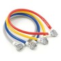 Lucchetto a Cavo con combinazione cm 58 colori assortiti