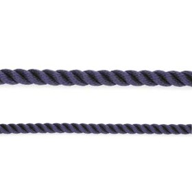 CIMA BALMORAL IN POLIESTERE 10 MM 200 METRI AD ALTA TENACITA COLORE BLUE NAVY NAUTICA