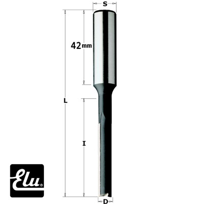 Punta Per Mortasa Elu E38783 Diametro mm 10 x 55