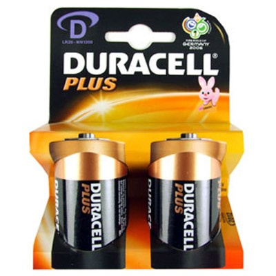 BATTERIA MODELLO TORCIA MN1300 -LR20 1,5V BLISTER PZ 2