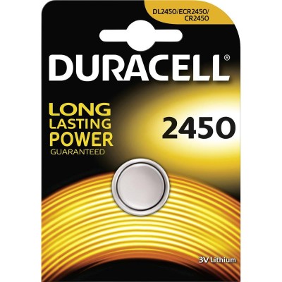 BATTERIA 3V LITIO DURACELL DL2450 ECR2450 CR2450