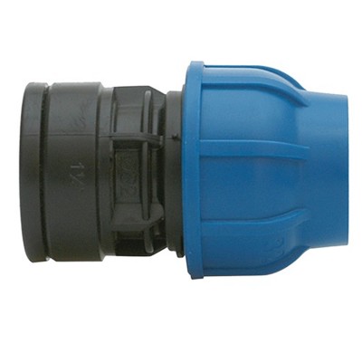 RACCORDO A COMPRESSIONE PP FEMMINA 1"X32 MM