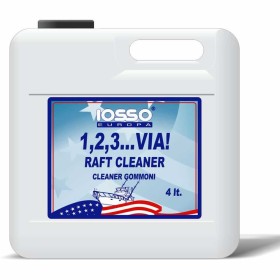 Iosso Detergente 1 2 3 Via! Sgrassante Rigenerate Rinnovatore Per Gommoni Litri 4