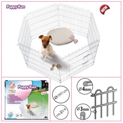 Recinto per Cuccioli Puppy Run Deluxe diametro cm 160