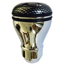 POMELLO LEVA CAMBIO IN ALLUMINIO CROMATO E CARBONIO AREXONS