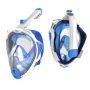 Scubagear Vision Mask Taglia L-XL Visione 180 Gradi Trasparente Snorkeling 