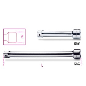 PROLUNGA ATTACCO QUADRO 3/4" DA 380 mm BETA