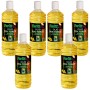 Multipack 6 Litri Olio Alla Citronella Da Litro Per Torce Repellente Per Zanzare Insetti