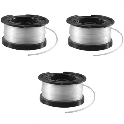 Multipack da 3 Rocchetti a Filo Nylon Reflex 10 mt Modello A6481 Black+Decker 