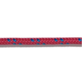 DOPPIA TRECCIA SPECIAL TREM IN POLIPROPILENE STABILIZZATO ROSSA 10 MM 150 METRI NAUTICA