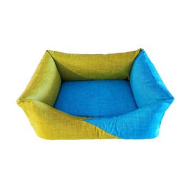 Cuccia in Teflon per Cani Waterproof Medora Green Blue Cm 85