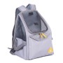 Zu e Lu Zaino per Animali Carrier Grey Paros Medium 7 Kg