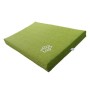 Materassino Sfoderabile per Animali Verde Lunghezza 105 Cm