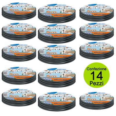Multipack 14 Pezzi Tubi capillati da 1/4 Metri 5 cad Rainjet Claber