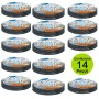 Multipack 14 Pezzi Tubi capillati da 1/4 Metri 5 cad Rainjet Claber