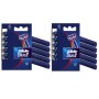 Rasoio Usa e Getta Gillette Blue II Confezione da 10 Rasoi