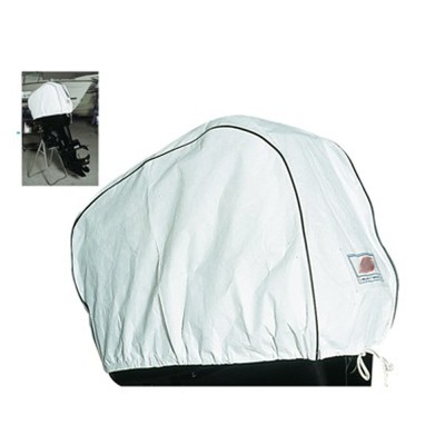 Telo Coprimotore Extra Bordato Colore Bianco 65/90 HP