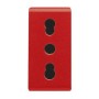 Presa Bivalente Rossa Incasso Gewiss GW20295 16A 2P+T Linee Dedicate