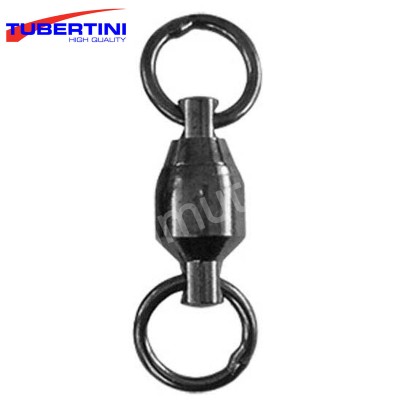 GIRELLA TOP SWIVEL BLACK COATING SIZE 0 LBS 25 TUBERTINI