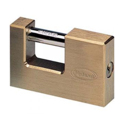 Potent Lucchetto Quadro Alta Sicurezza In Ottone Da 60 mm