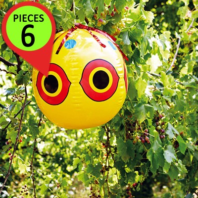 Palloni Spaventapasseri Per Colture di Frutta Ortaggi Vigneti Confezione Pezzi 6