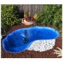 Laghetto da Giardino Nemi Sky Blue da 270 Litri     