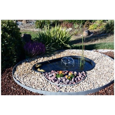 Laghetto da Giardino Fusine Ponds Black da 150 Litri