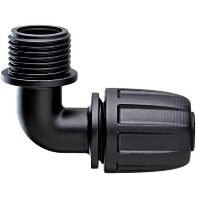 Raccordo Curva ad Angolo 13-16 mm Attacco M 1/2 Claber 91019 