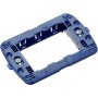 Supporto 3 Moduli Serie Living Light LN4703  Completo di Viti