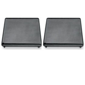 Multipack da 2 Piastre in Ghisa Lisce Modello D94 Dimensioni 40x44 Centimetri