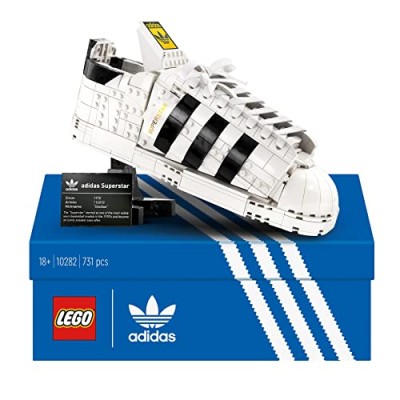 LEGO adidas Originals Superstar, Costruzione in Mattoncini, Sneaker da  Collezione per Adulti, 10282