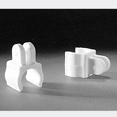 Attacco Corrimano Tendalino mm 25 In Nylon Bianco