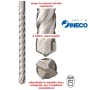 PUNTA SDS PLUS 4 TAGLIENTI MM 12X160