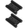 Coppia Cerniere a Molla Doppia Azione Boomer Saloon Nero 106/N mm 100