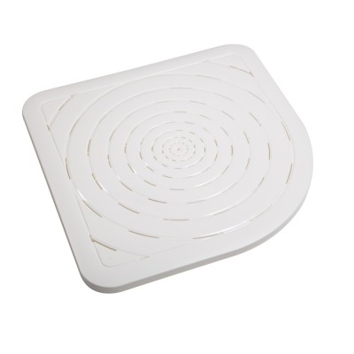 Pedana Doccia Bianca In Resina Oasi Metaform Cm 56x56