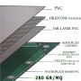 Telo Occhiellato Pesante PVC 280 gr/mq dimensioni metri 3x4 Modello A