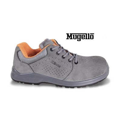 B-Plus Mugello Calzature da Lavoro Beta Numero 41 in Pelle Scamosciata Traforata