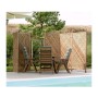 Multipack 5 pz Tralicci Fissi con Cornice Privacy Colore Marrone 0,60 x h 1,80 Metri in Legno