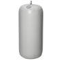 Parabordo Pneumatico Gonfiabile Grigio in PVC Tenuta Stagna Lunghezza cm 182 Diametro cm 60