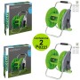 Multipack da 2 pz Verdemax Avvolgitubo Manuale Portatile con Telaio in Alluminio