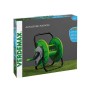 Multipack da 2 pz Carrello Avvolgitubo Portatile per Giardino Capacita' 40 Metri Tubo da 1/2' Verdemax