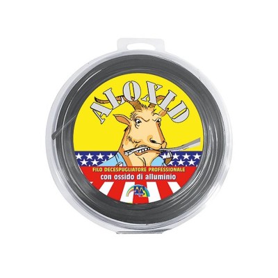 Filo per Decespugliatore Aloxid Quadro Extra USA Diametro mm 3,3 x metri 39