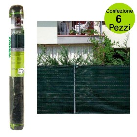 Rete Frangivista 95% Verde Scuro H 2 X 30 Metri gazebi pergolati giardini e terrazzi Verdemax