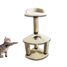 Tiragraffi per Gatto Altezza 93 cm in Fibra Naturale Natural Life Porto Cervo