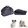 Trasportino per Cani e Gatti Casetta & Cuscino 3 in 1 Max 4 Kg Maluku Small Black