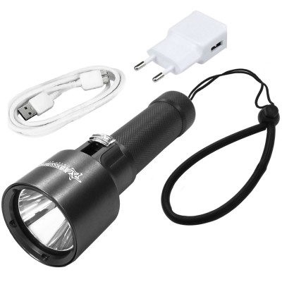 Lampada Ricaricabile Beam Power Subacquea 120 Metri Abysstar