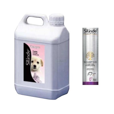 Silinde Shampoo per Cani Toelettatura Purificante Tanica da 5 LItri