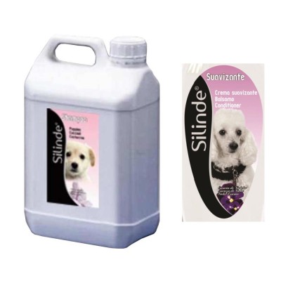 Silinde Balsamo per Cani Conditioner Districante Tanica da 5 LItri