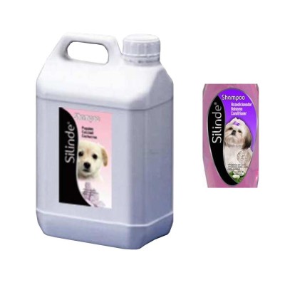 Silinde Balsamo per Cani 2 in 1 Conditioner Vitamina E Tanica da 5 Litri