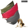 Cuscino per Cani BEANBAG Banana Coloro Grigio 60x130x30 cm